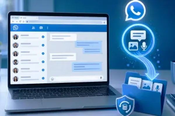 WhatsApp Web backup to PC - WADeck