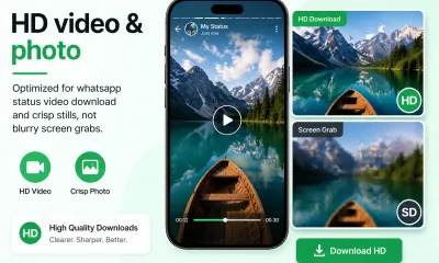 HD video & photo saver - WAdeck