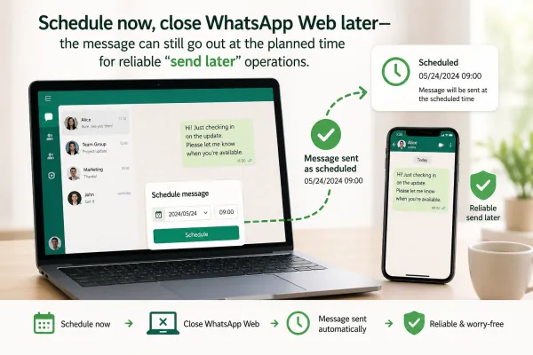 Send to any recipient - WADeck