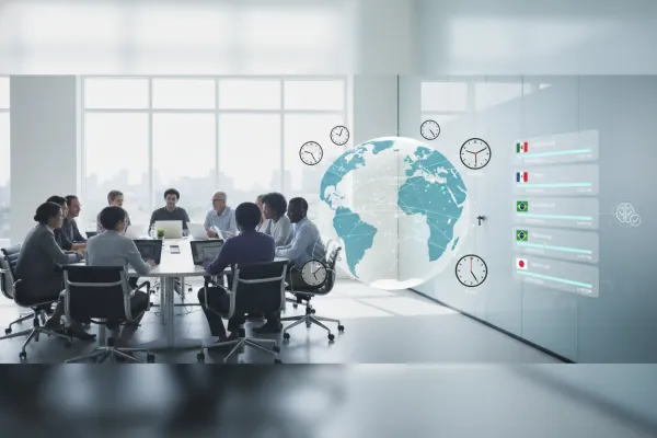 Global teams — messages at the right local hour - WADeck