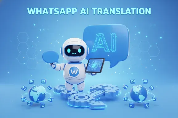 Real-Time WhatsApp AI Translation for Global Conversations - WADeck