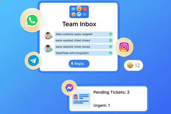 Smart AI WhatsApp Team Inbox - WADeck