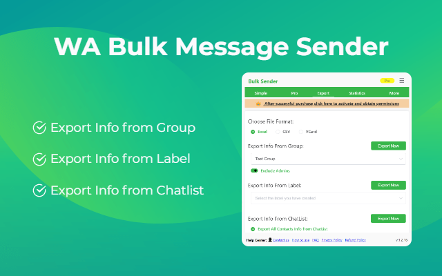 WA Bulk Message Sender
